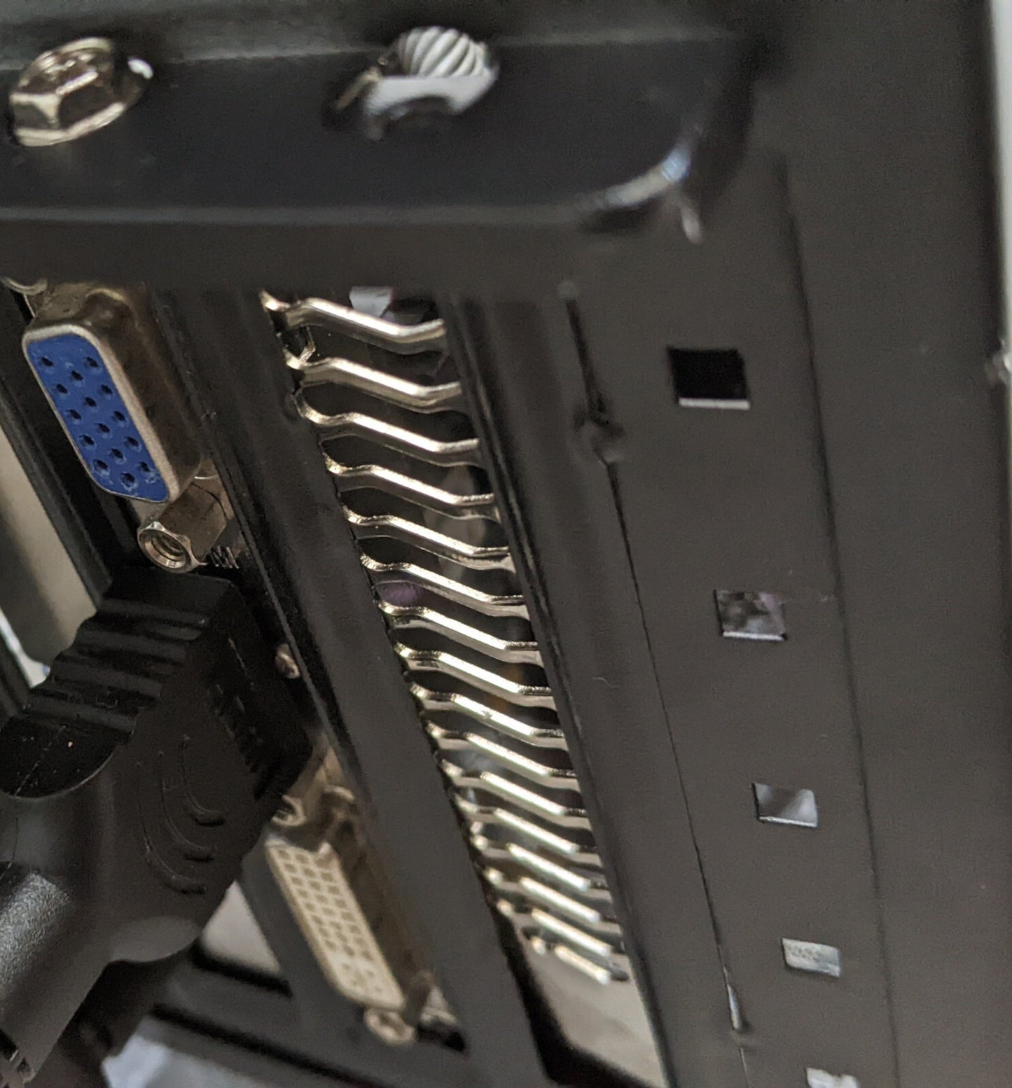 NEW 10-Pack Chrome PC Case Air Ventilated Addon Card Expansion Slot Cover Plates