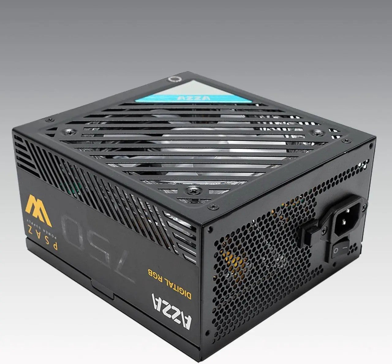 NEW AZZA Gaming 750W 80+ Bronze 120mm Fan ATX PC Power Supply PSAZ-750W