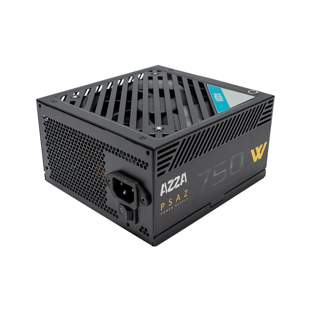 NEW AZZA Digital RGB LED Fan 750W 80+ ATX/EPS Gaming PC Power Supply PSAZ-750W