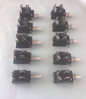 Lot of 10: NEW 4-pin AT Self Locking ON/OFF Computer PC Case Push Button Switch