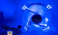 Lot 6: New Enermax Twister 90mm BLUE LED (ON/OFF Switch) 12V 3pin PC Case Cooling Fan Model: XUCEV9N (Copy) (Copy)