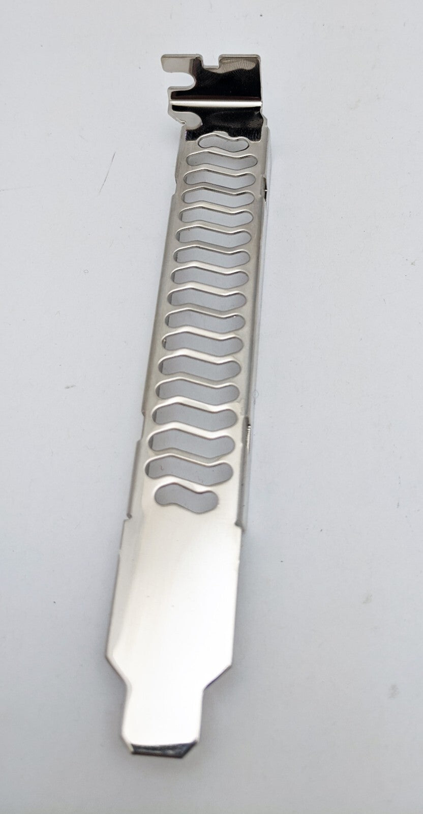 NEW 10-Pack Chrome PC Case Air Ventilated Addon Card Expansion Slot Cover Plates