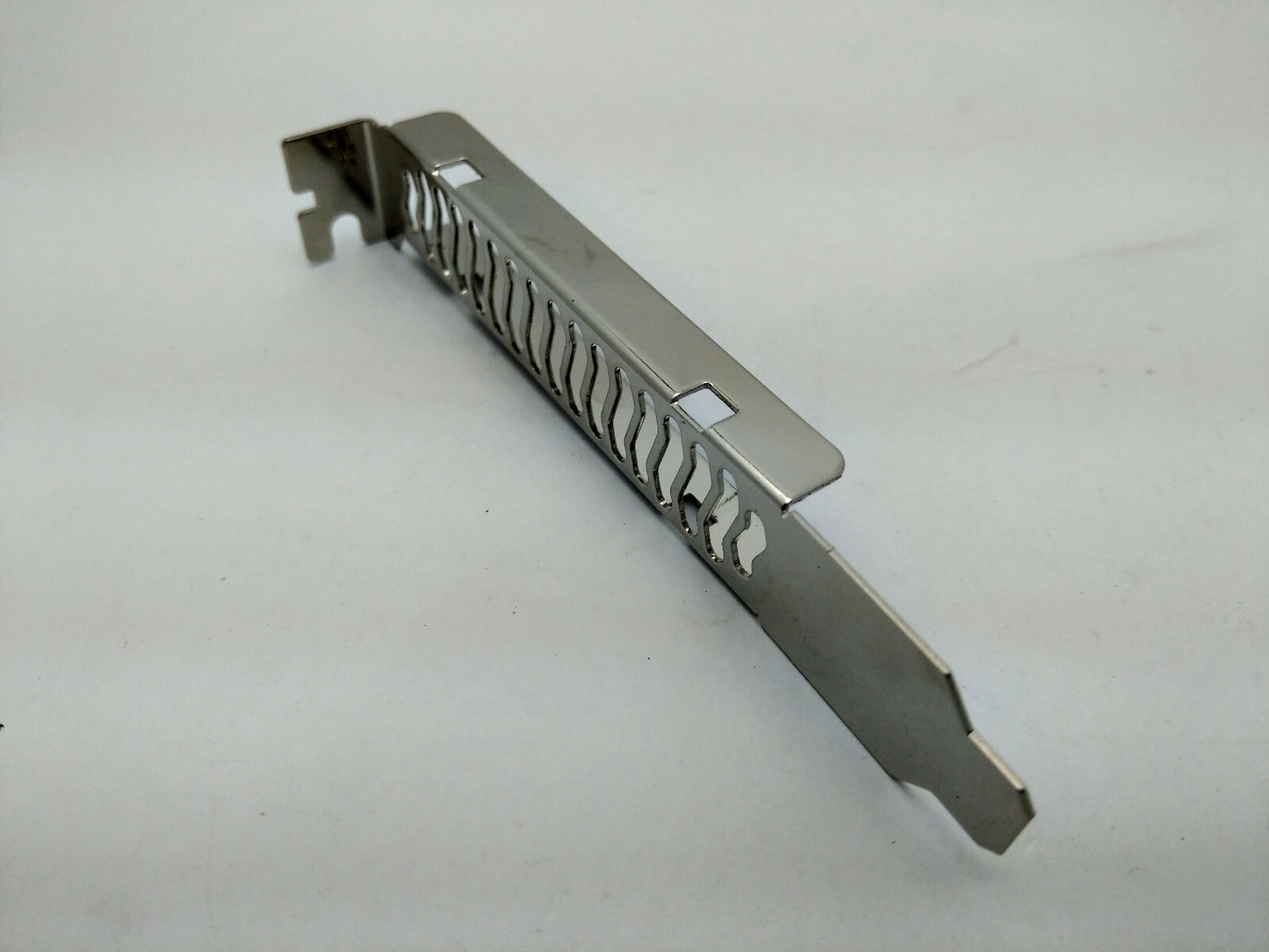 NEW 10-Pack Chrome PC Case Air Ventilated Addon Card Expansion Slot Cover Plates