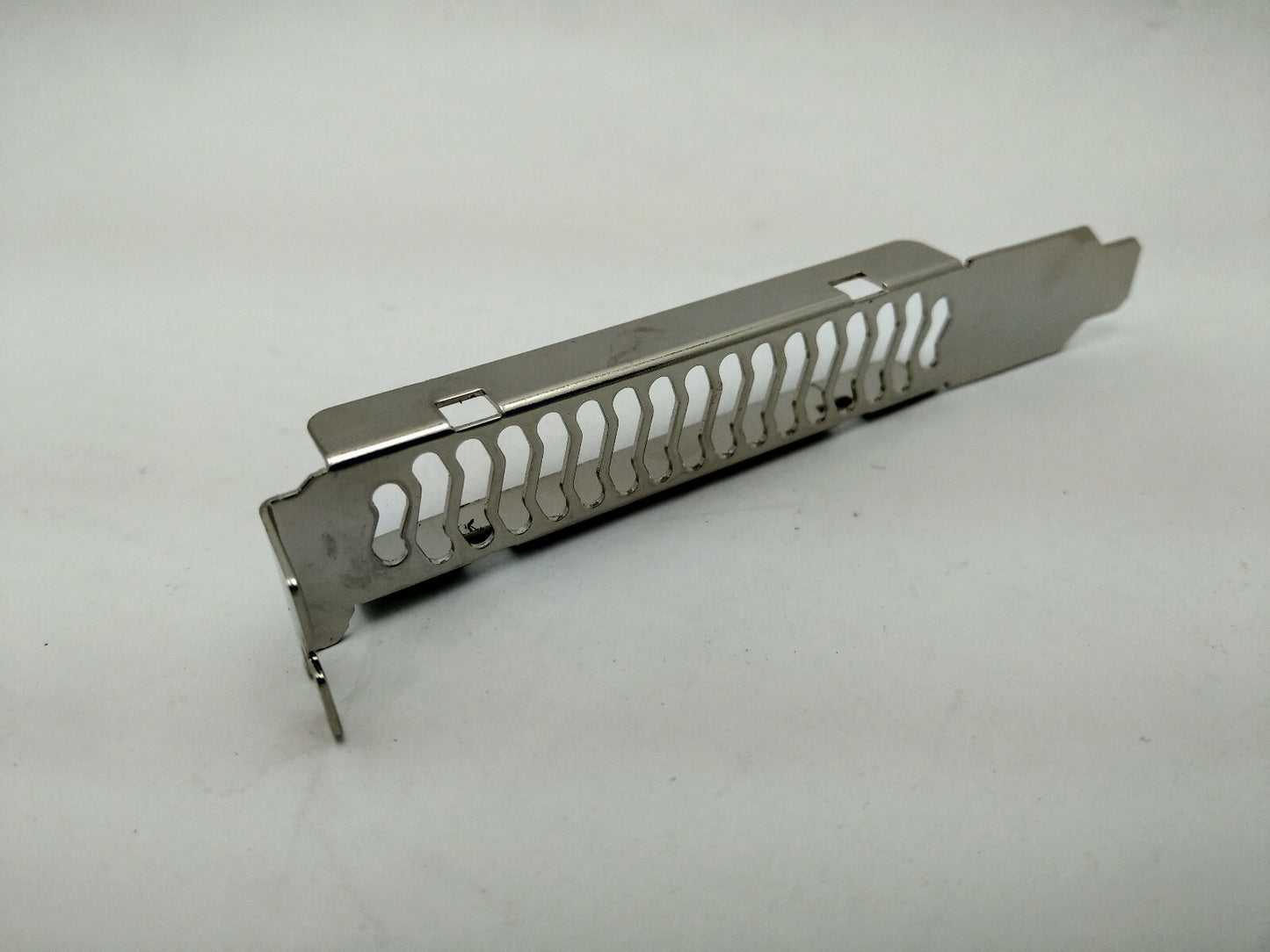 NEW 10-Pack Chrome PC Case Air Ventilated Addon Card Expansion Slot Cover Plates