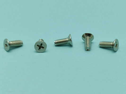 12-Pack Rackmount Server/DJ Equipment Handle Bar Mounting Screws: 1U 2U 4U 5U Side Brackets