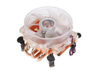 2-Pack: NEW Evercool Overclock LED Cooler Fan for Intel Core 2 Duo P4 Socket T LGA 775 CPU HPH-9525CU