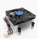 HIGH POWER® BlackAM4 Super Low Profile 40mm Height 2U/4U/Mini ITX AMD Ryzen Socket AM4/AM5 CPU Cooler with Dual Ball Bearing PWM Cooling Fan