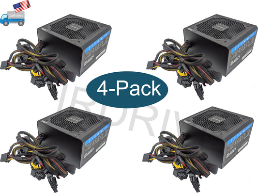 OPEN Lot 4pcs: PowerSpec 430W 80plus Approved 2x PCIe Desktop Internal PC ATX 12V Power Supply