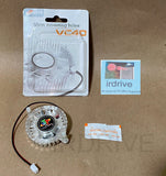 NEW Logisys VC40 40mm 2pin VGA Card Cooler fan w/ 55mm Mounting Holes + Paste