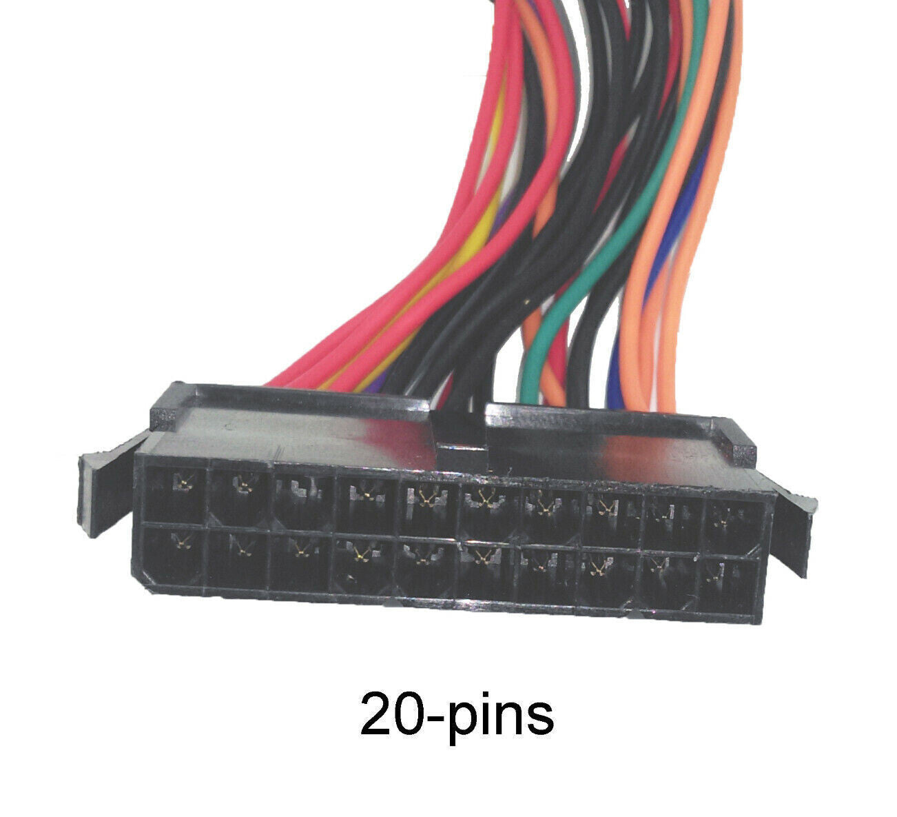 Standard Legacy 20pin ATX Power Supply to 24-pin Motherboard Power Adapter Cable
