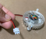 NEW Logisys VC40 40mm 2pin VGA Card Cooler fan w/ 55mm Mounting Holes + Paste