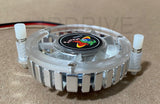 NEW Logisys VC40 40mm 2pin VGA Card Cooler fan w/ 55mm Mounting Holes + Paste