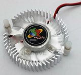 NEW Logisys VC50 50mm 2-pin VGA Card Cooler fan w/ 55mm Mounting Holes + Paste