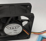 2-Pack: T&T MWP625FH12B 60mm 7000 RPM Dual Ball Bearing DC 12V Server/Mining Rig Cooling Case Fan