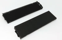 QTY 2: HIGH POWER® NEW Universal Desktop PC Tower Perforated Mesh Metal 5.25" Drive Bay Cover Plates