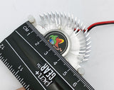 NEW Logisys VC50 50mm 2-pin VGA Card Cooler fan w/ 55mm Mounting Holes + Paste