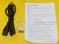 Lot 4pcs: PowerSpec 650W RGB LED Fan 80+ Bronze 2x PCIE SemiModular Power Supply