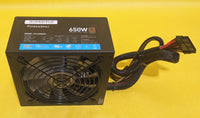 Lot 4pcs: PowerSpec 650W RGB LED Fan 80+ Bronze 2x PCIE SemiModular Power Supply