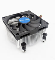 HIGH POWER® BlackAM4 Super Low Profile 40mm Height 2U/4U/Mini ITX AMD Ryzen Socket AM4/AM5 CPU Cooler with Dual Ball Bearing PWM Cooling Fan