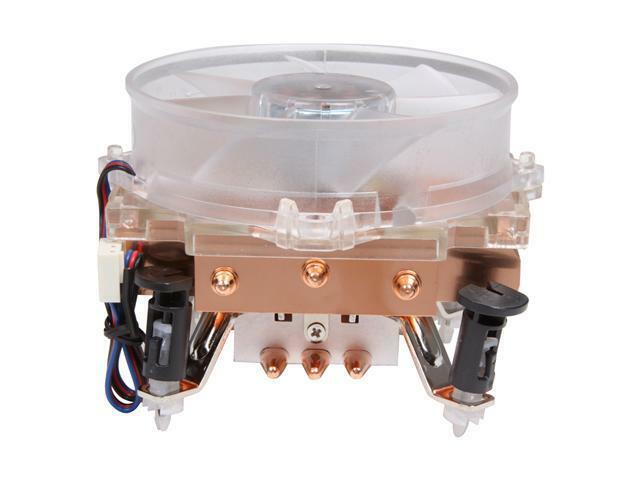 2-Pack: NEW Evercool Overclock LED Cooler Fan for Intel Core 2 Duo P4 Socket T LGA 775 CPU HPH-9525CU