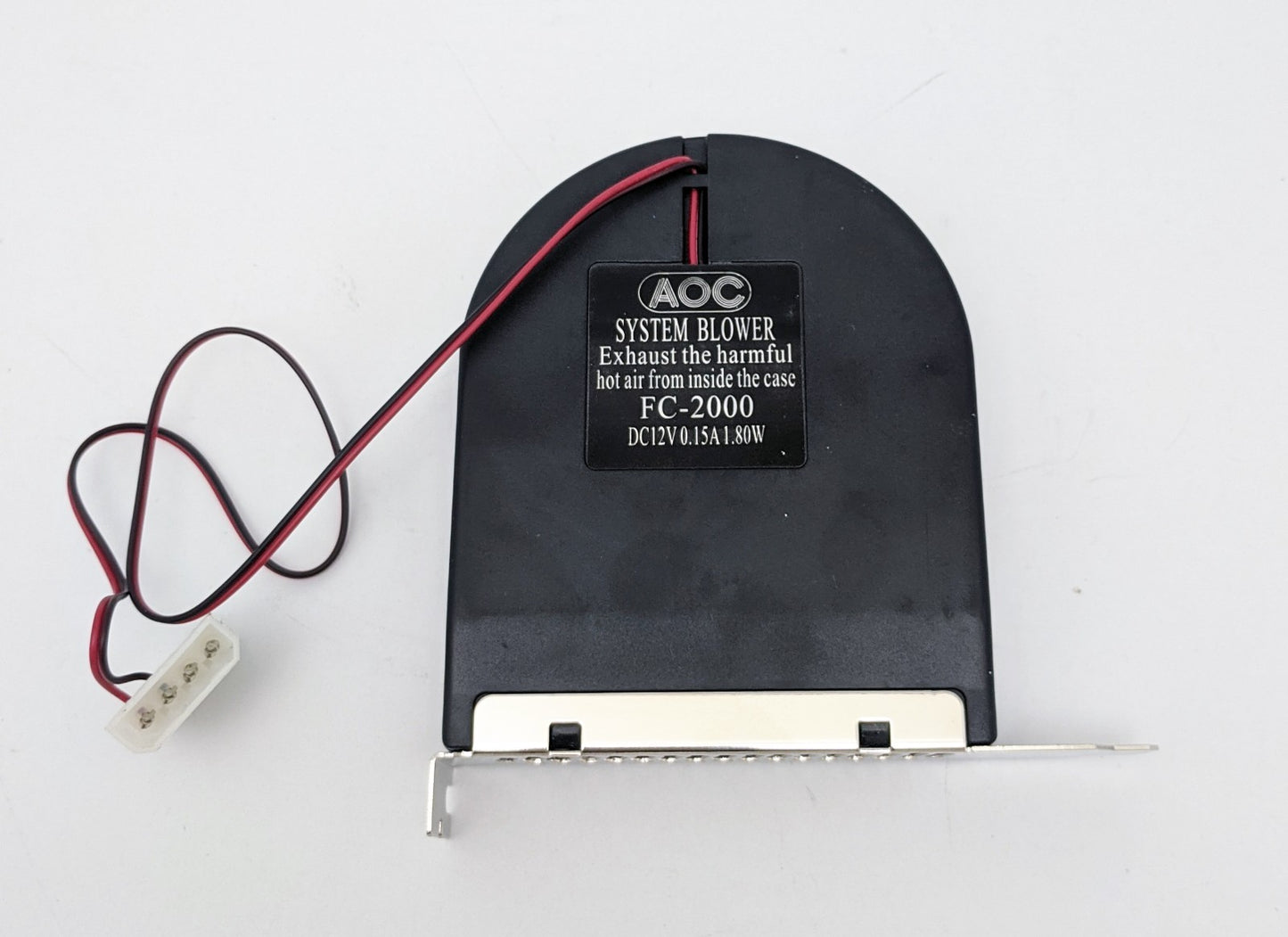 NEW AOC FC-2000 PC System Blower PCI/ISA Slot Fan/VGA Graphic Cooler