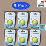 6-Pack: NEW Logisys Lime Golf Ball Shape Anti-slip Notebook, Cell, Keyboard Stand ST01LM