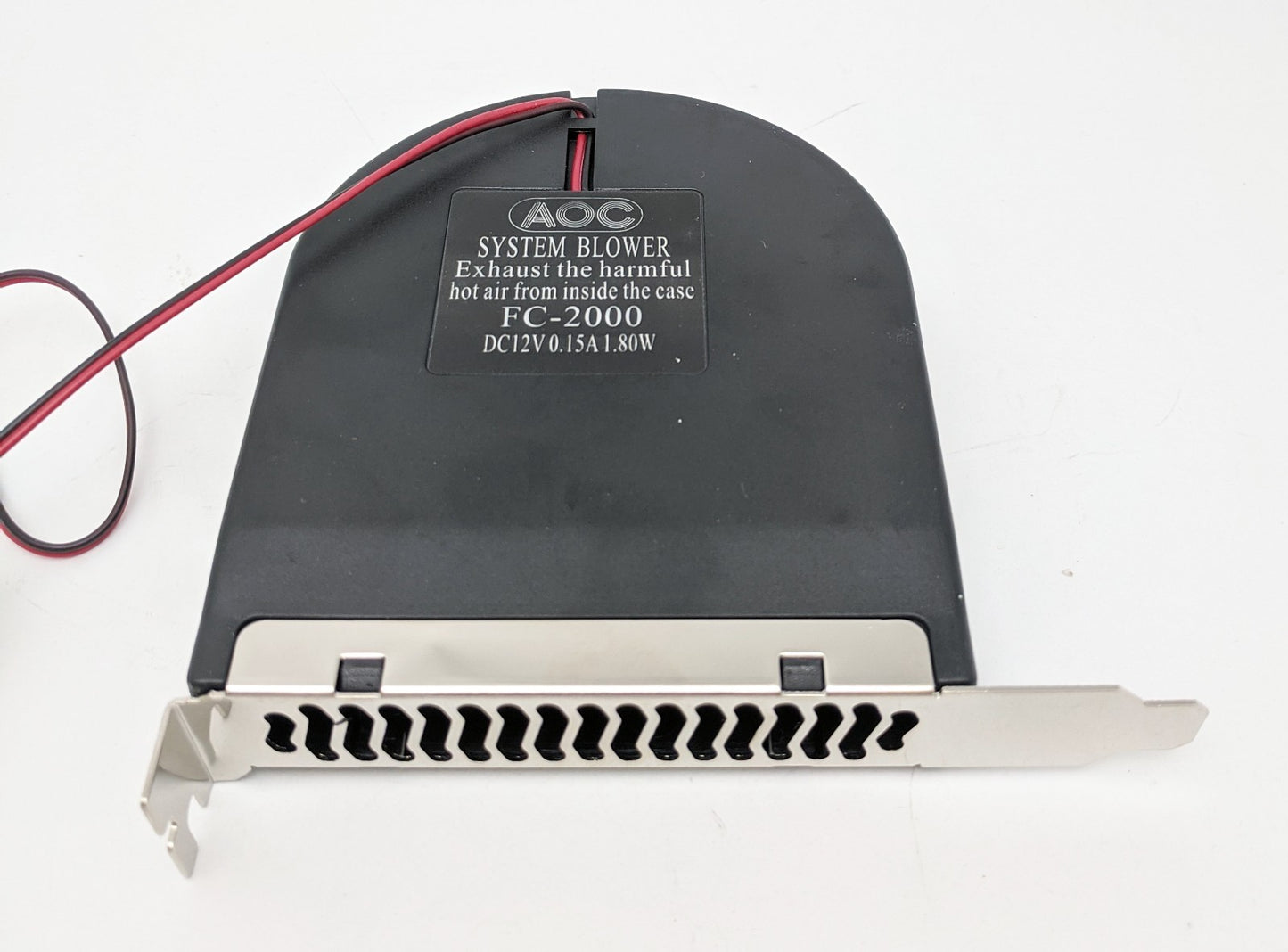 NEW AOC FC-2000 PC System Blower PCI/ISA Slot Fan/VGA Graphic Cooler