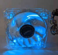 6pack: NEW Enermax Twister 80mm Blue LED 3pin 12V ON/OFF Switch Case Cooling Fan