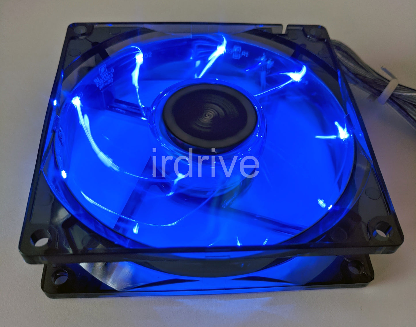 2-Pack: NEW Enermax 90mm x 25mm Blue LED 3-pin 12V PC Case Cooling Fan + Screws