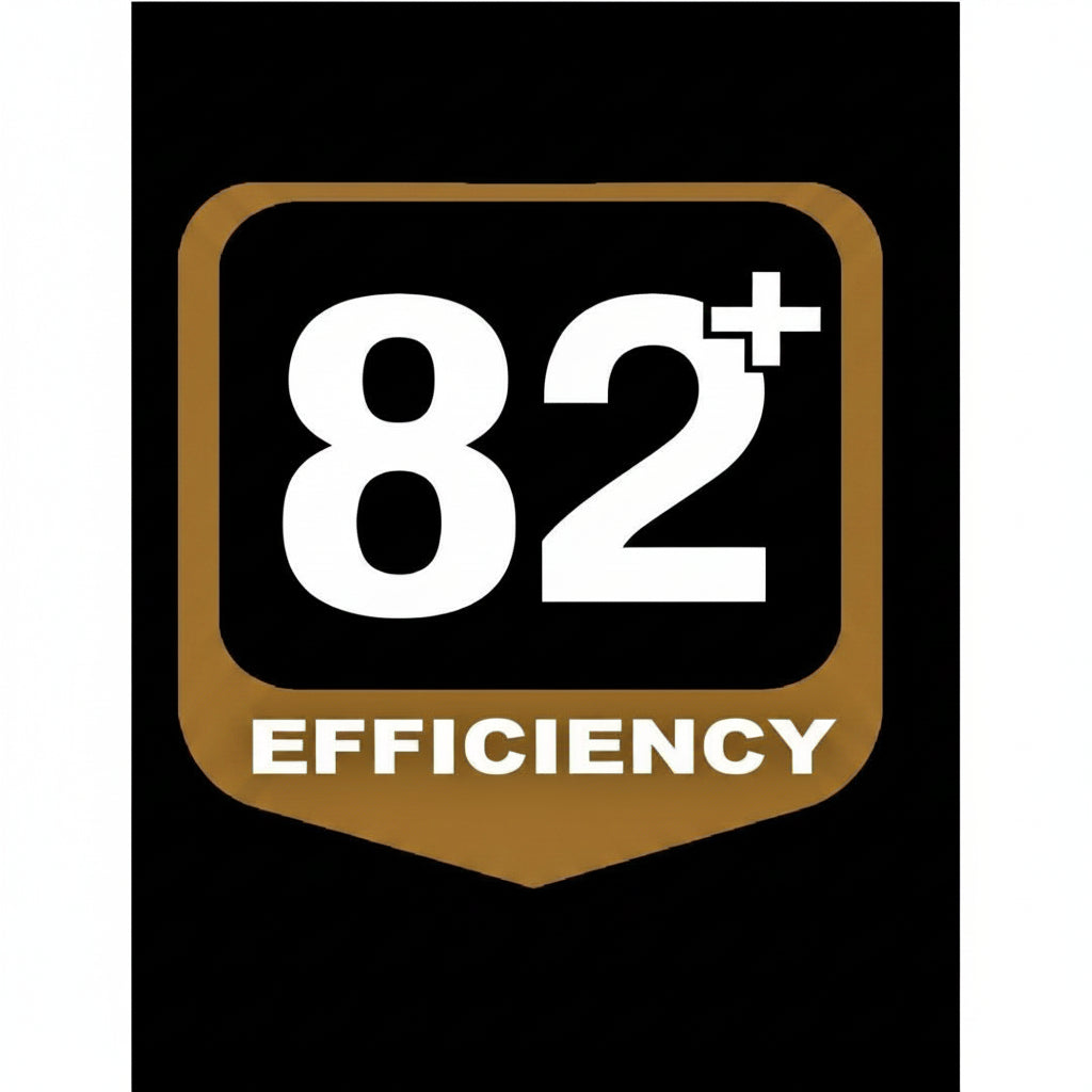 HIGH POWER® HP-750-LED 750-Watt 120mm LED Fan 80+ Efficient Intel i7 Skulltrail/ AMD Ryzen Vega Gaming PC PSU, Quiet Supply