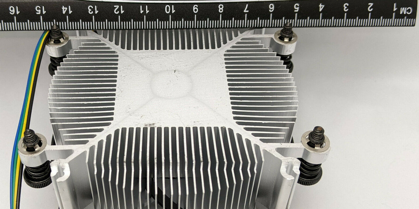 Low Profile 43mm Height AMD Ryzen Socket AM4/AM5 CPU Cooler with 95mm PWM Cooling Fan