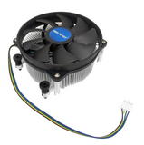 Low Profile 43mm Height AMD Ryzen Socket AM4/AM5 CPU Cooler with 95mm PWM Cooling Fan