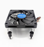 HIGH POWER® BlackAM4 Super Low Profile 40mm Height 2U/4U/Mini ITX AMD Ryzen Socket AM4/AM5 CPU Cooler with Dual Ball Bearing PWM Cooling Fan