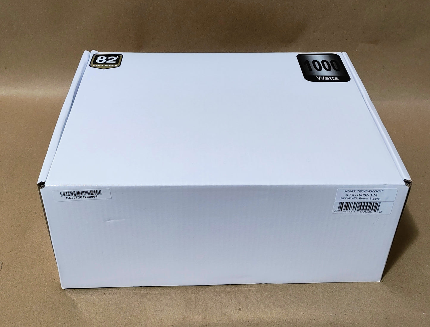 OPEN BOX: Shark Technology Quiet APFC 1000W Modular Cable ATX 80+ PC Power Supply