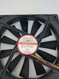 2-Pack: NEW Evercool 140mm Ball 3pin 12V 0.45A PC Case Cooling Fan EC14025M12CA