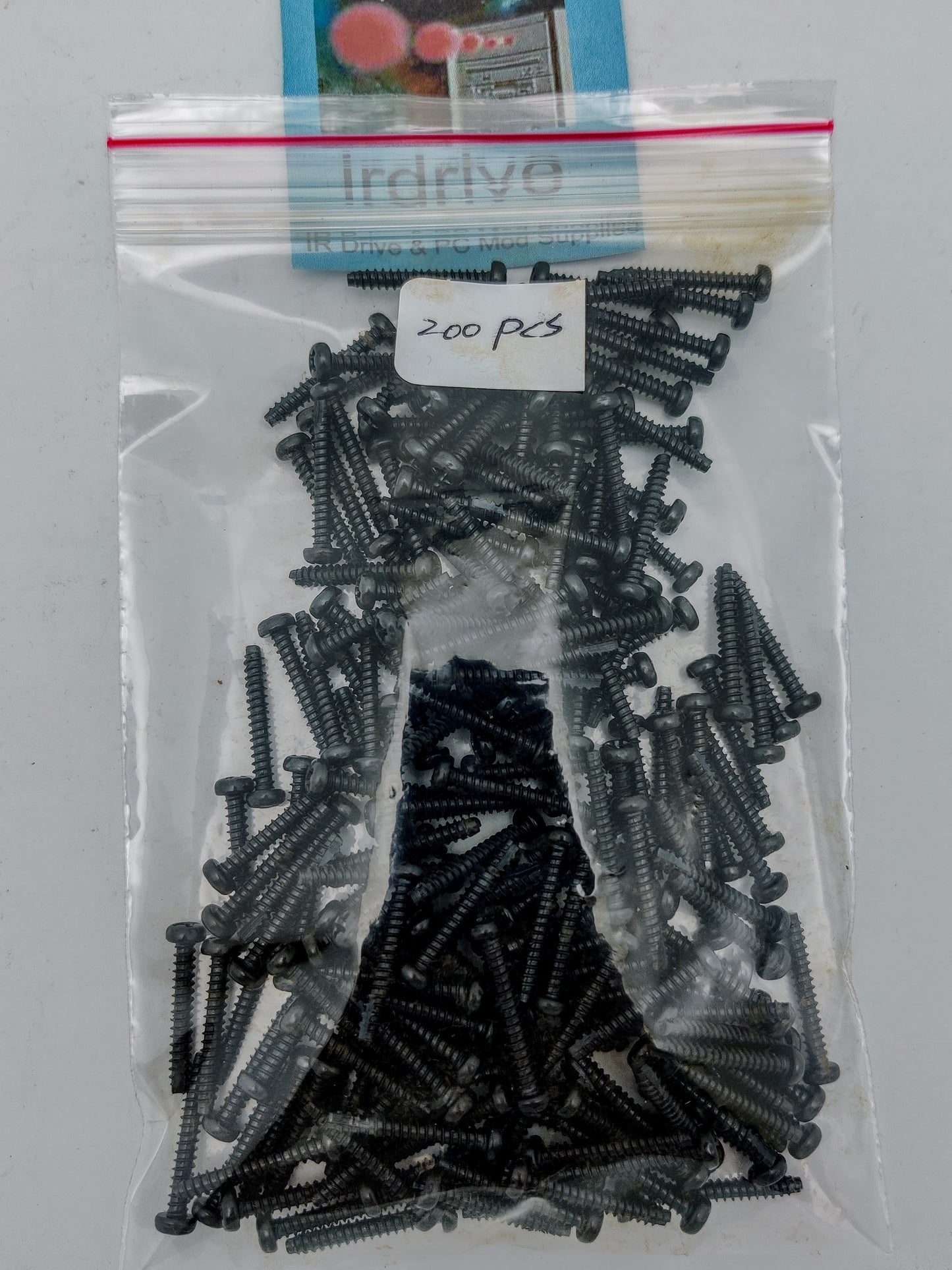 NEW LOT 200: Metric M3 X 20mm Black Oxide Steel Phillips Pan Head Heat-Sink Assembly Screws