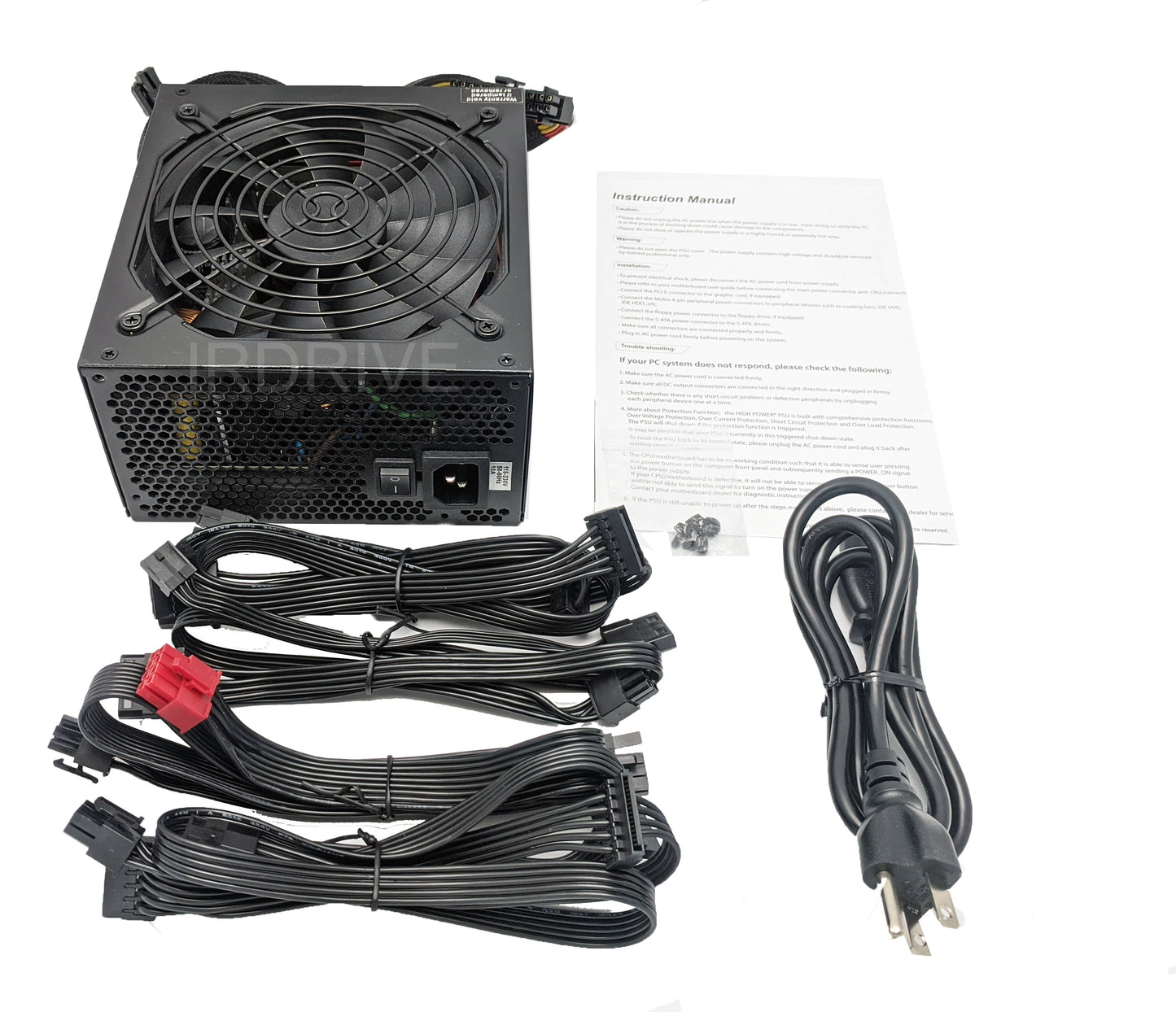 PowerSpec PS650BSM 650W 80Plus Bronze 2x PCIE Semi-Modular ATX 12V Power Supply [OPEN BOX]