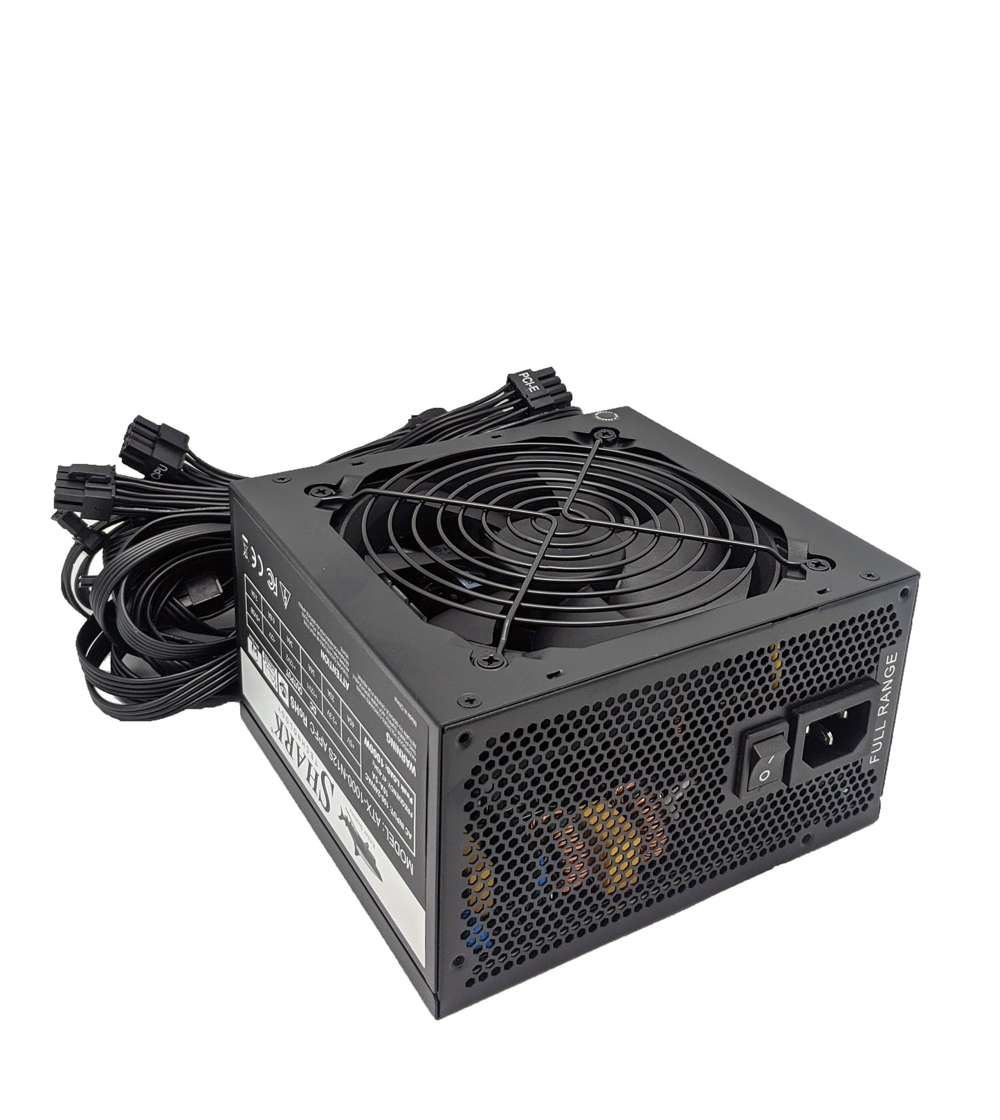 5-Pack: NEW SHARK TECHNOLOGY® 1000W Gaming PC Power Supply for AMD Ryzen 5, 7 Motherboard/GeForce GTX