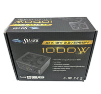 NEW SHARK TECHNOLOGY 1000W APFC Dual PCI-E 12V i7 Gaming PC ATX Power Supply