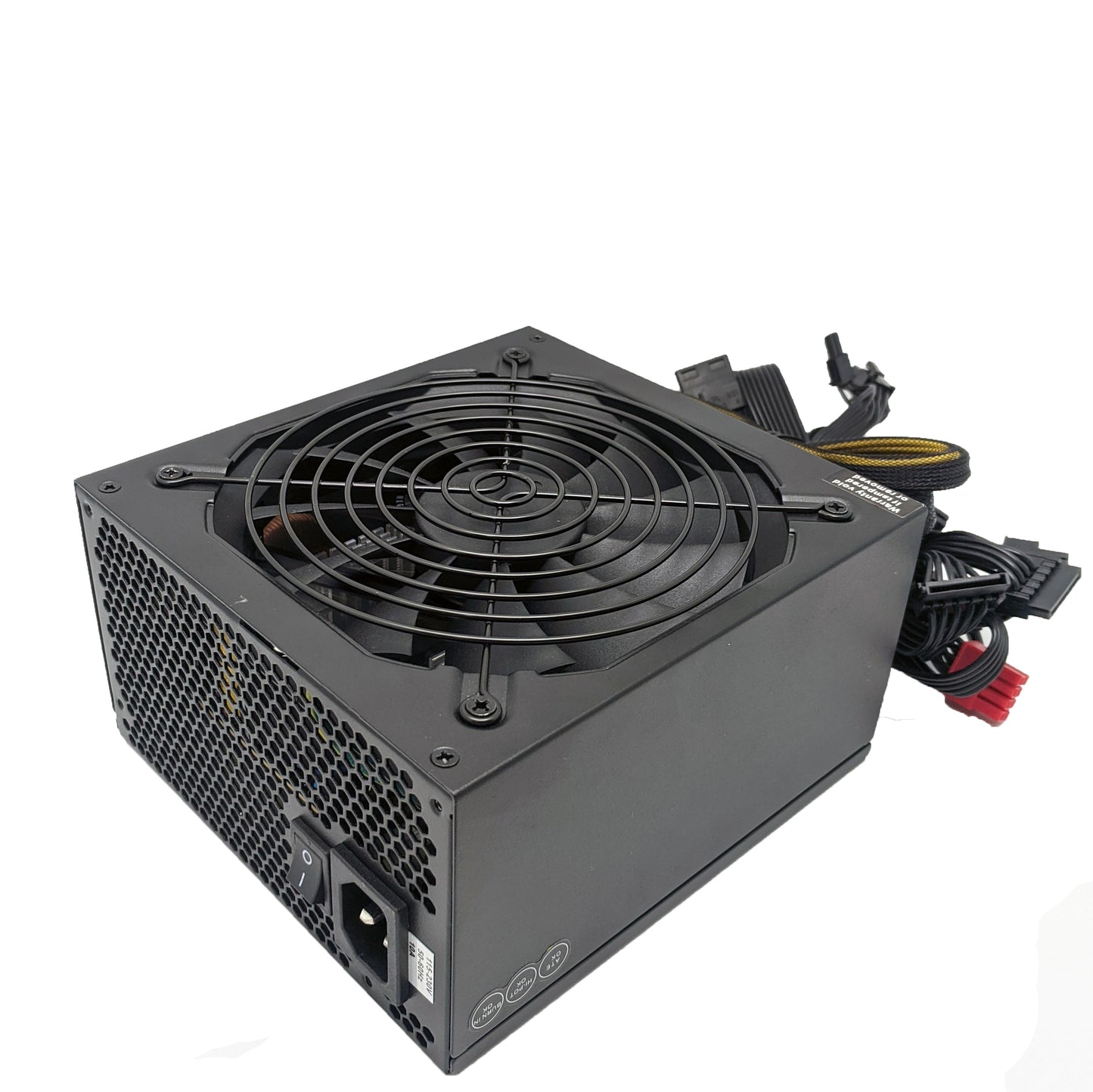 Lot 4pcs: PowerSpec 650W 80plus Bronze 2x PCIE Modular Cable ATX PC Power Supply