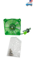 NEW 3-pack Evercool EverGreen Quiet 18.2dBA 60mm x 15mm 3pin PC Case Cooler Fan EGF-6