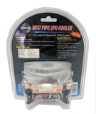 2-Pack: NEW Evercool Overclock LED Cooler Fan for Intel Core 2 Duo P4 Socket T LGA 775 CPU HPH-9525CU