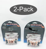 2-Pack: NEW Evercool Overclock LED Cooler Fan for Intel Core 2 Duo P4 Socket T LGA 775 CPU HPH-9525CU