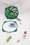 NEW Evercool Ever Green 135mm/140mm PC Cooling Fan Converts to 120mm w/ Bracket Model: EGF-N12