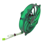 NEW Evercool Ever Green 135mm/140mm PC Cooling Fan Converts to 120mm w/ Bracket Model: EGF-N12