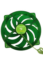 NEW Evercool Ever Green 135mm/140mm PC Cooling Fan Converts to 120mm w/ Bracket Model: EGF-N12