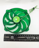 NEW Evercool Ever Green 135mm/140mm PC Cooling Fan Converts to 120mm w/ Bracket Model: EGF-N12