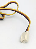 2-pack: NEW Azza 140mm x 25mm Blue LED 3-pin Gaming PC Case Cooling Fan 14cm