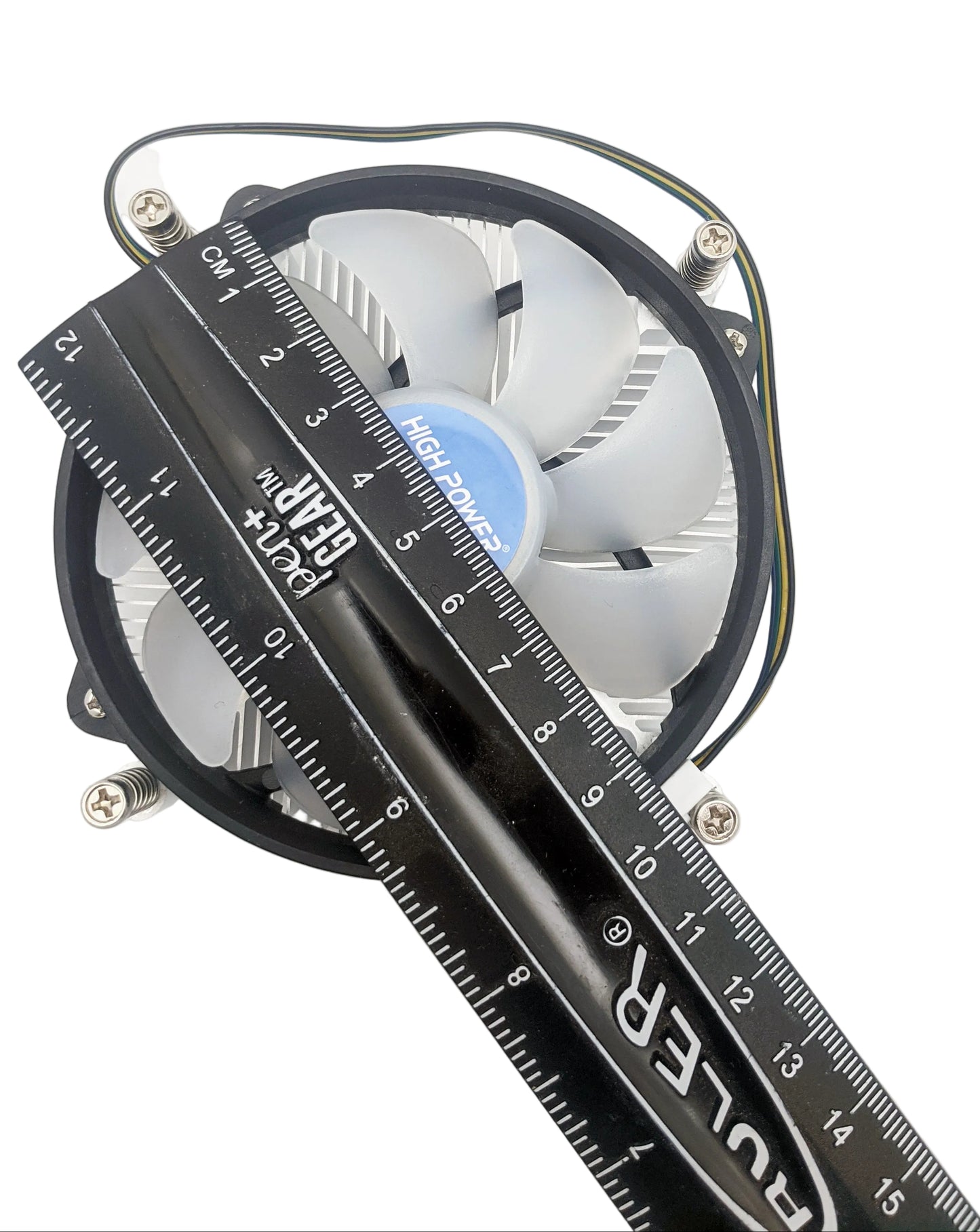 HIGH POWER® Low Profile Blue LED Intel Socket LGA1700 for i7/i5/i3/i9 Active CPU Cooler