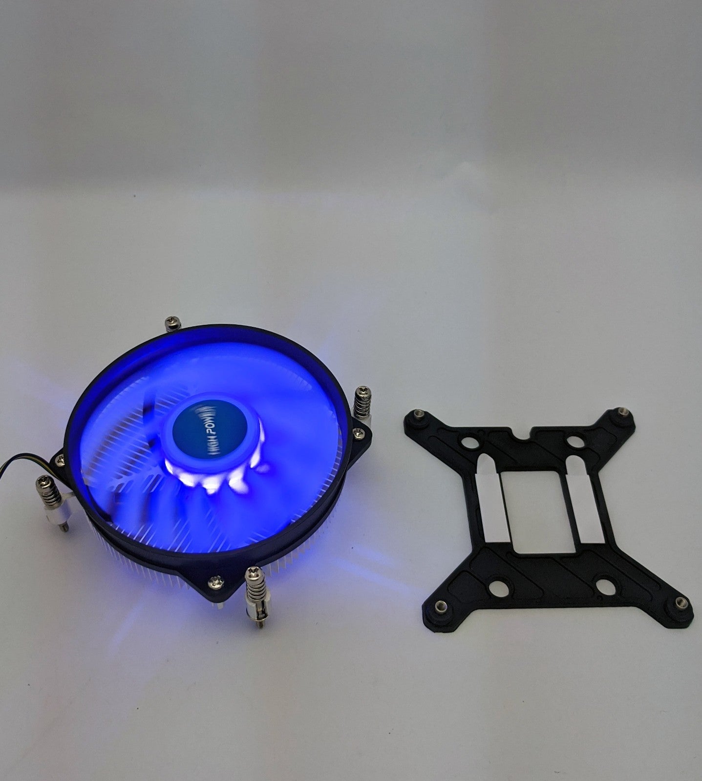 HIGH POWER® Low Profile Blue LED Intel Socket LGA1700 for i7/i5/i3/i9 CPU Cooler